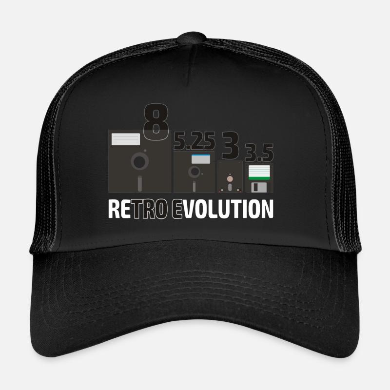 Ensemble des disques disquettes Casquette trucker 
