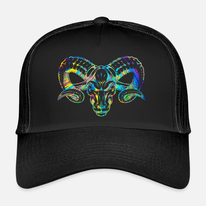 Widder Sternzeichen Horoskop Trucker Cap