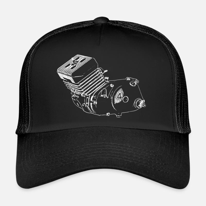 Moteur Simson S51 M54 - M541 - DDR Casquette trucker 