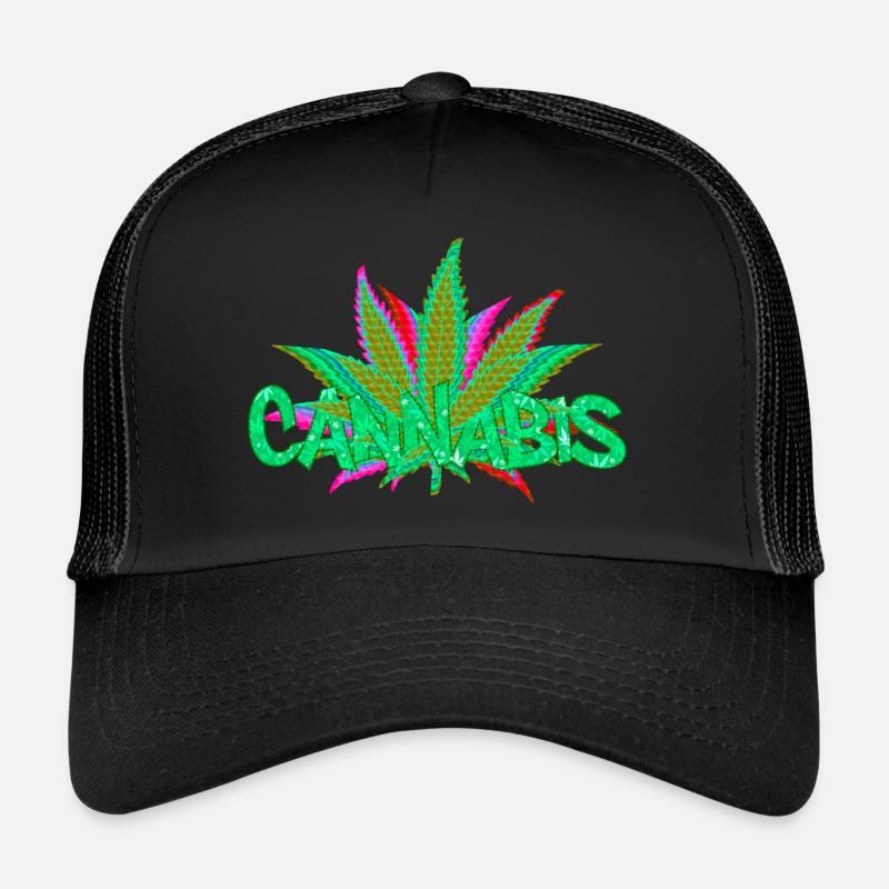 Cannabis Weed THC CBD Cultivation - Idée cadeau Casquette trucker 