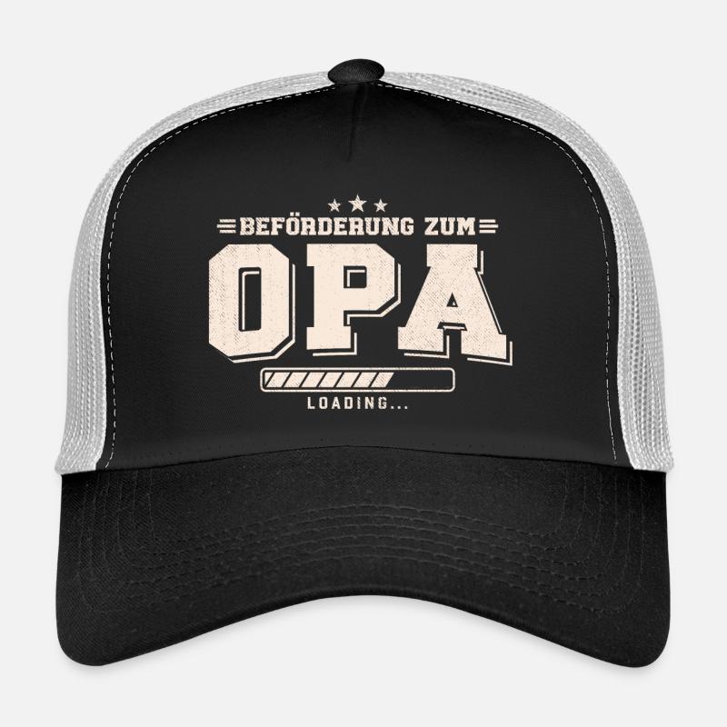 Beförderung zum Opa loading Trucker Cap