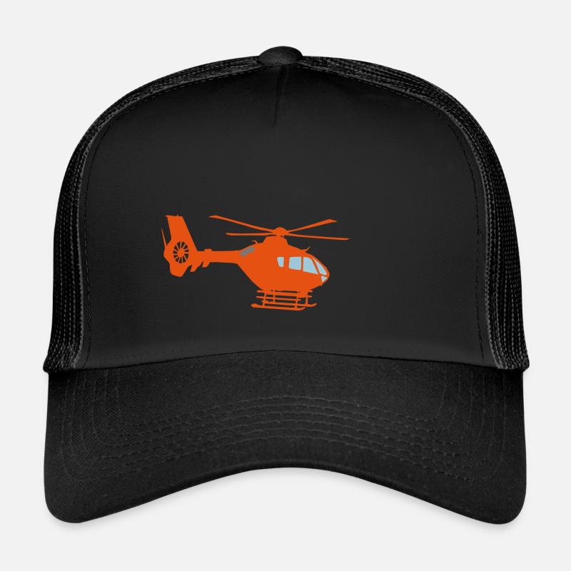 EC-135 Helicopter - Hélicoptère Casquette trucker 