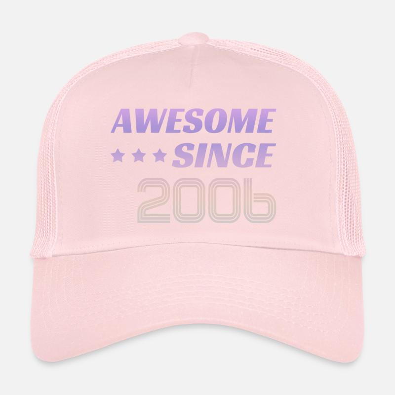 Cadeau d'anniversaire de 15 ans vintage 2006 Casquette trucker 