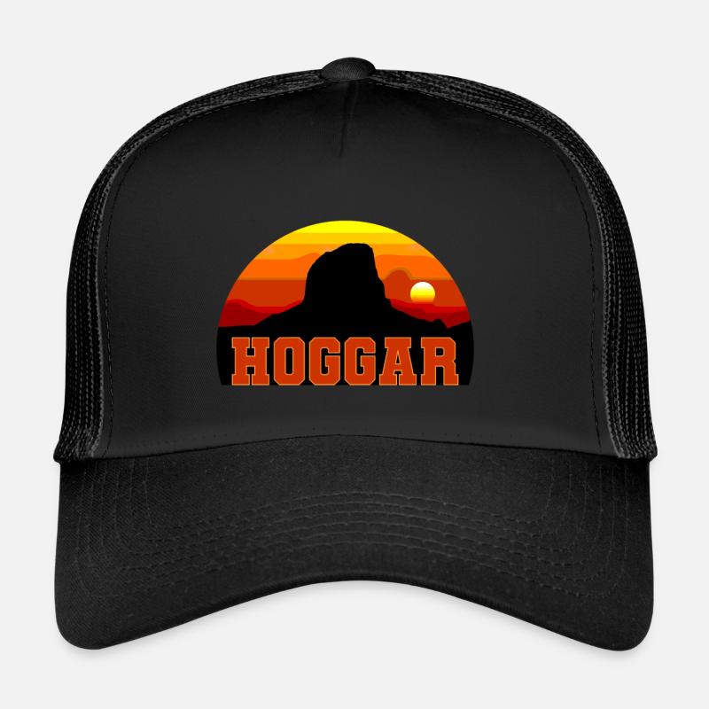 Hoggar - Casquette trucker  - noir/noir