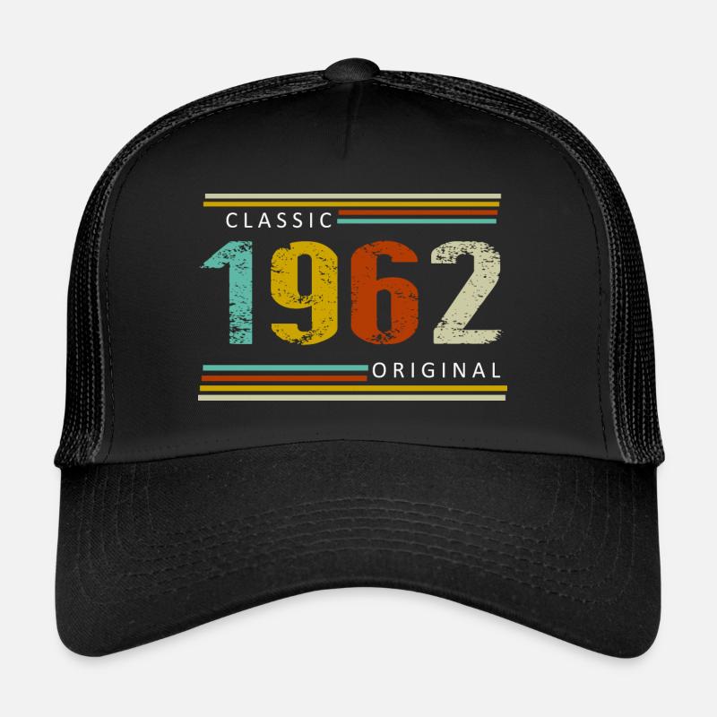Geburtstag, Classique de 1962 Original, Rétro Casquette trucker 