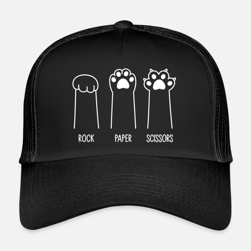 Roche Papier Ciseaux Casquette trucker 
