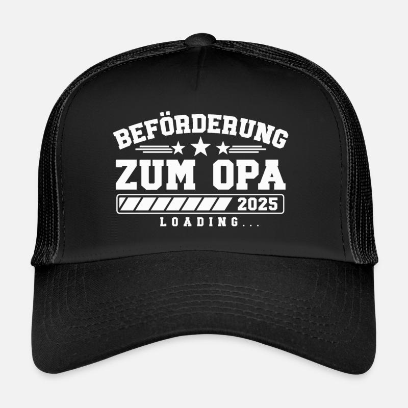 Beförderung zum Opa 2025 loading Trucker Cap