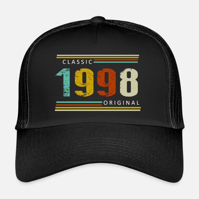 Anniversaire, Classique de 1998 Original, Rétro Casquette trucker 