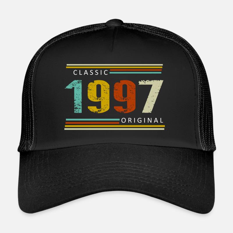 Anniversaire, Classique de 1997 Original, Rétro Casquette trucker 