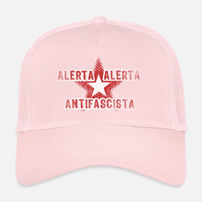 Spruch Stern Antifa Trucker Cap
