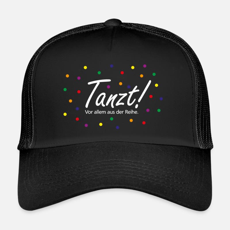Danse Surtout de la série de la série de la tolérance carnaval Casquette trucker 