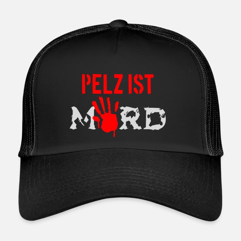 La fourrure est un meurtre Casquette trucker 