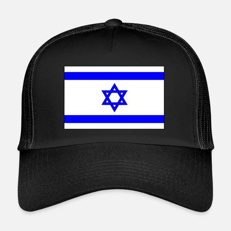 Israel - Trucker Cap - black/black