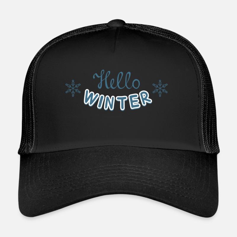 Hello Winter - Winter Welcome Trucker Cap