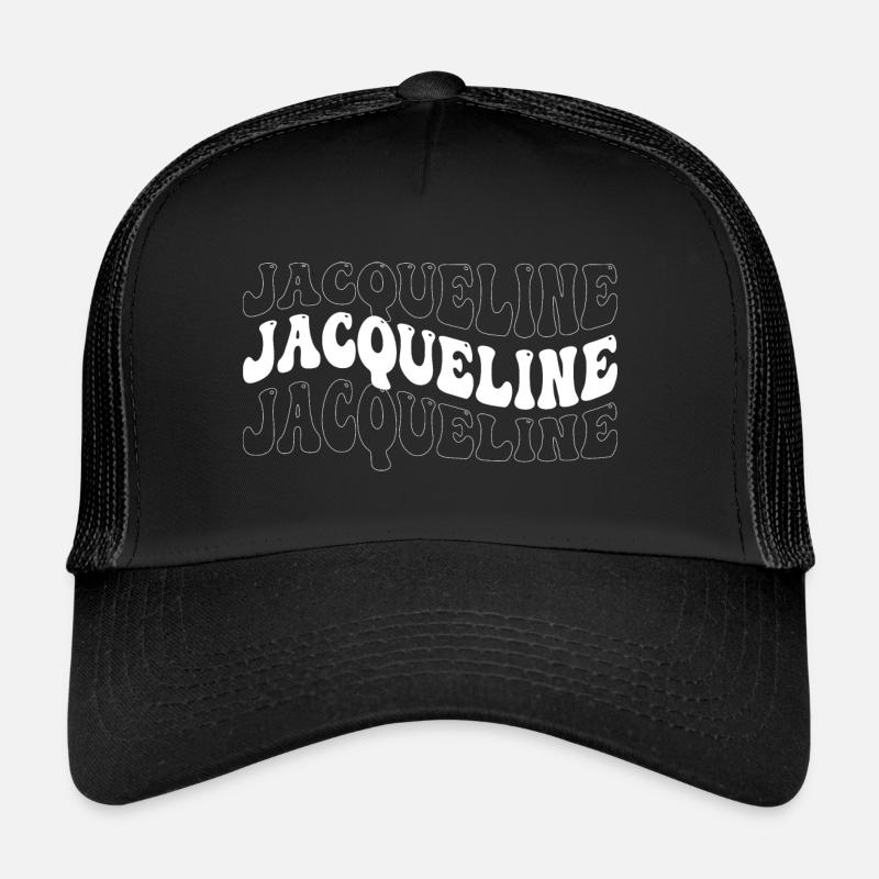 Funny Jacqueline Groovy 4 Men Women Cool Trucker Cap