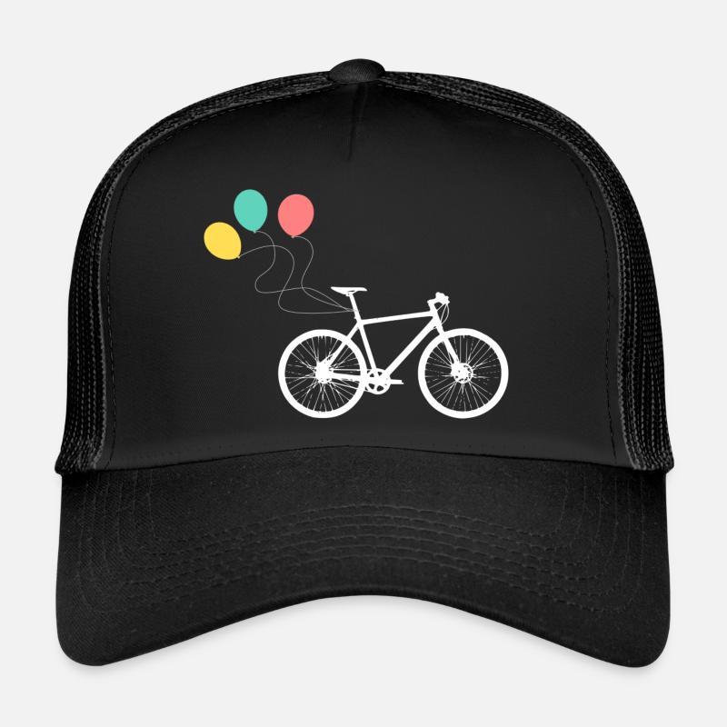 Fahrrad mit Luftballons Trucker Cap