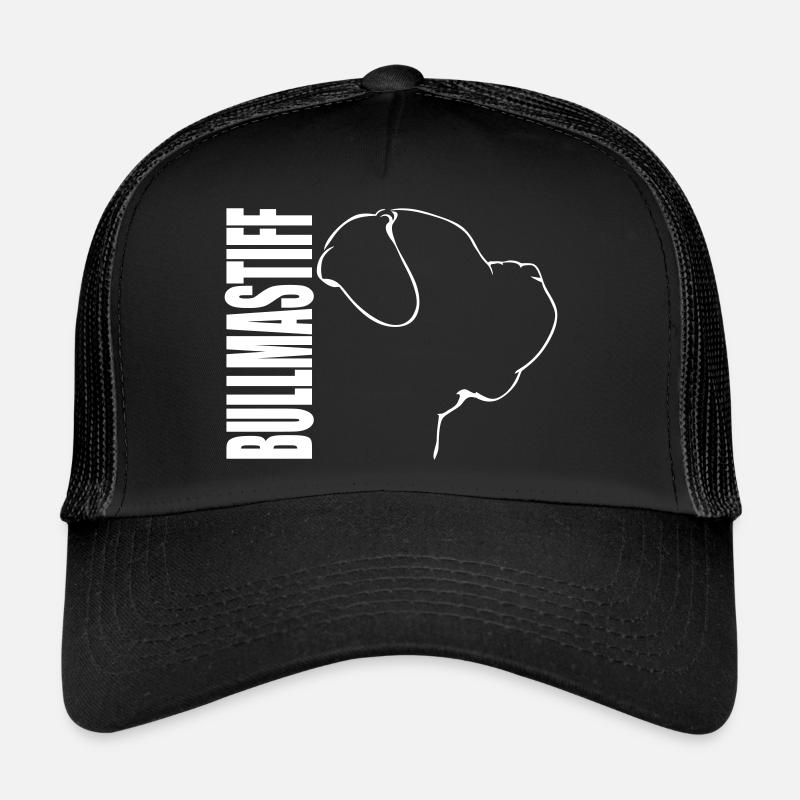 BULLMASTIFF profile WILSIGNS Trucker Cap