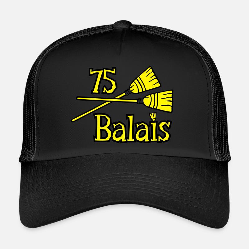 75 years brooms Trucker Cap