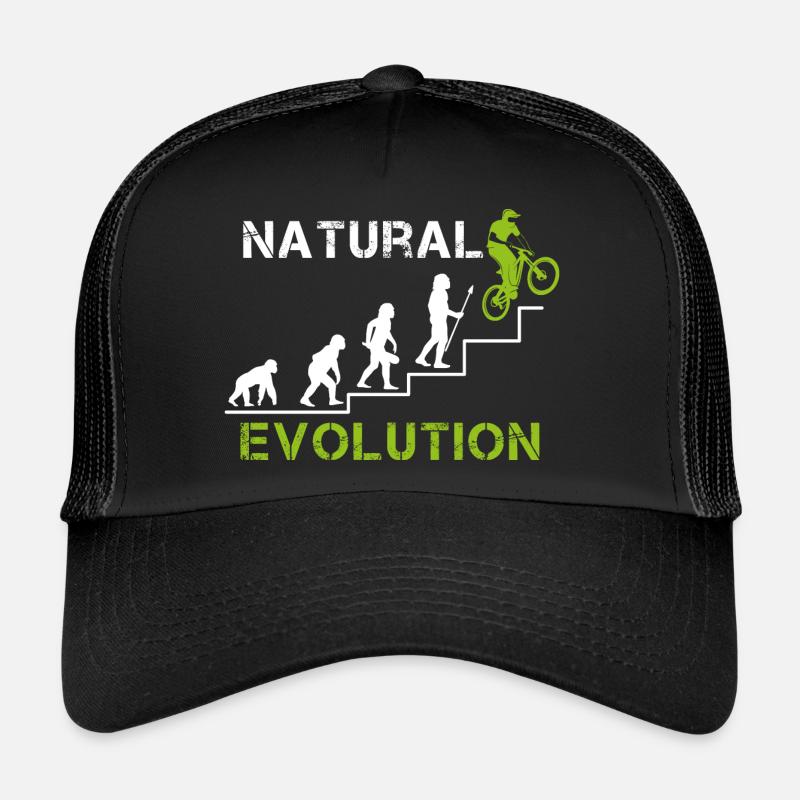 Downhill Evolution - Trucker Cap - black/black