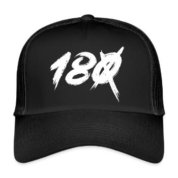 Darts 180 points - Trucker Cap - black/black - Front