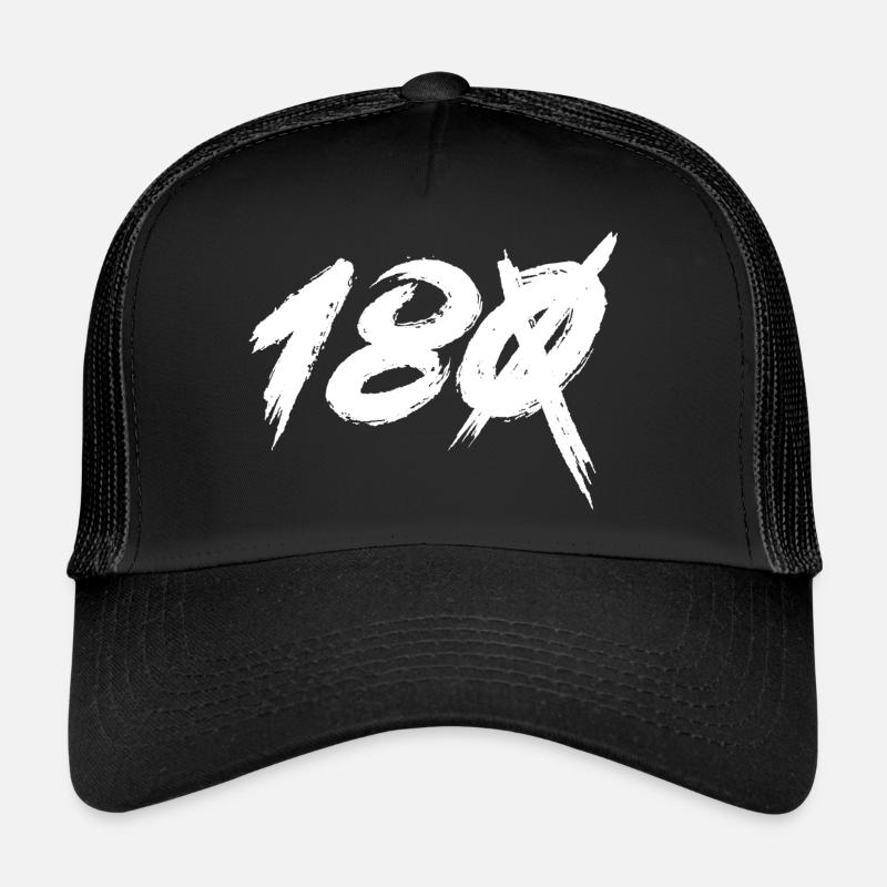 Fléchettes 180 points Casquette trucker 