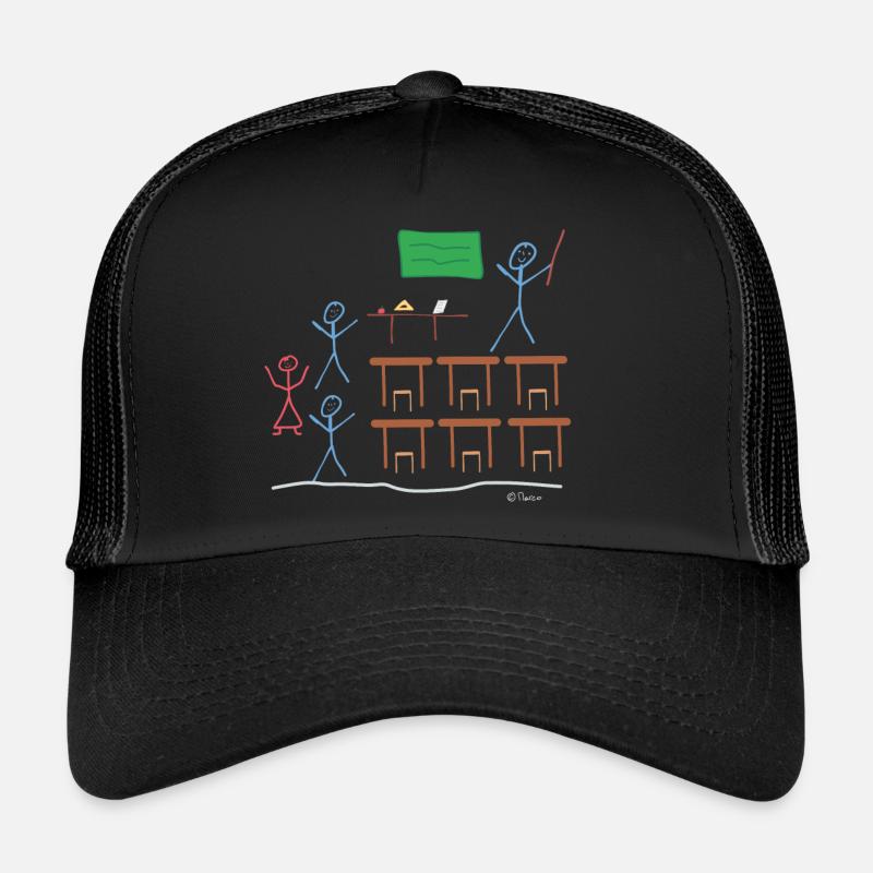 Stick Figure Class, école secondaire Casquette trucker 