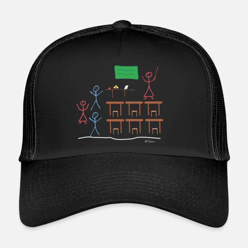 Strichfrau enseignant enseignant enfants emploi Casquette trucker 