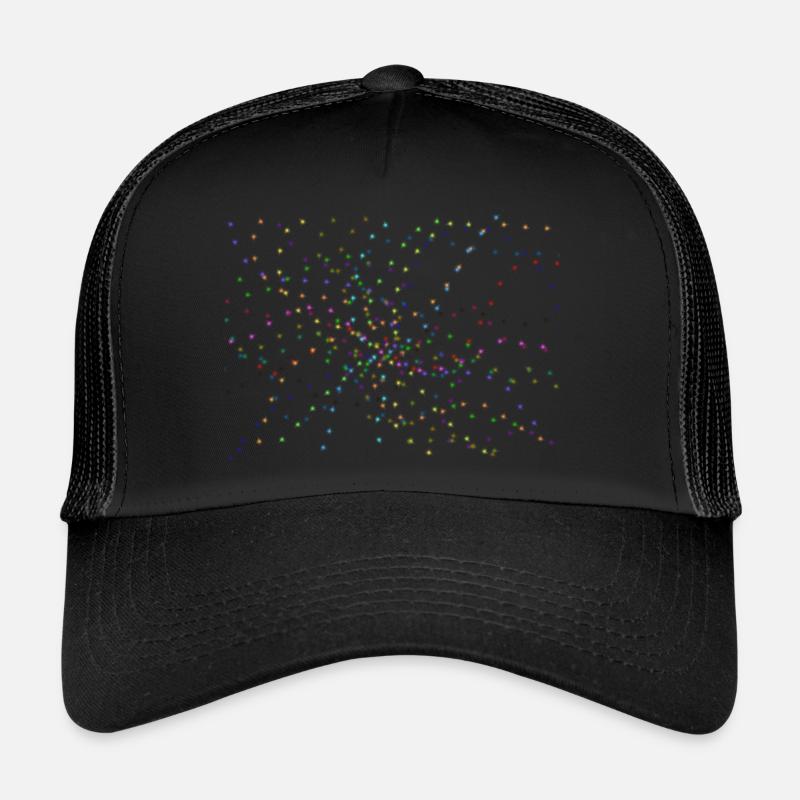 1000 bunte Sterne Trucker Cap