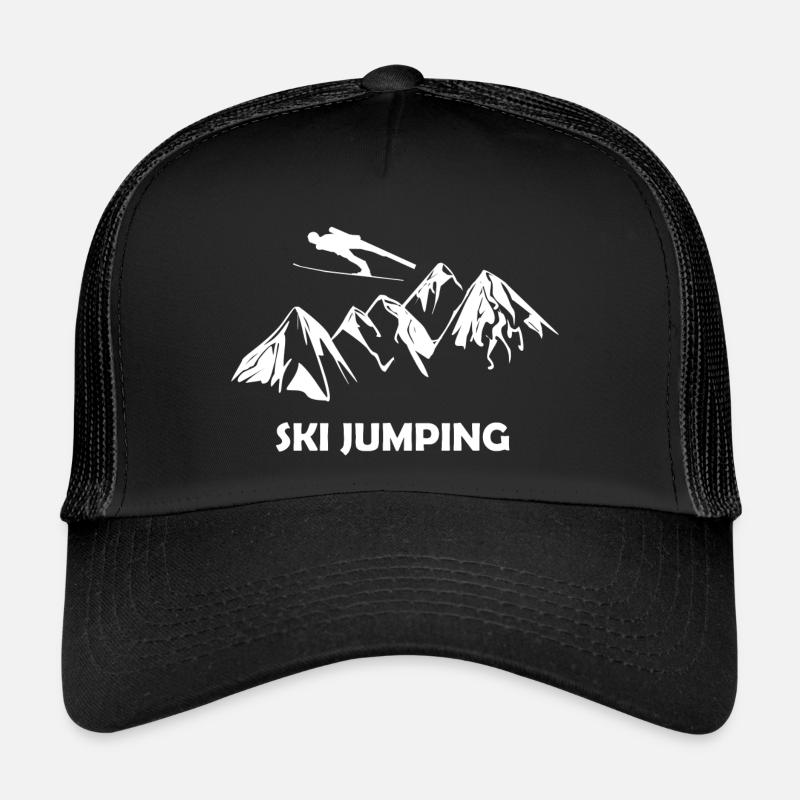 ski jumping Trucker Cap