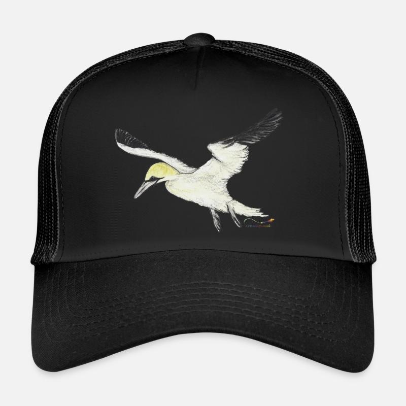 Fous de Bassan, un oiseau de mer Casquette trucker 