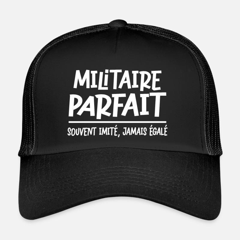 Militaire parfait cadeau drôle armée de terre Casquette trucker 