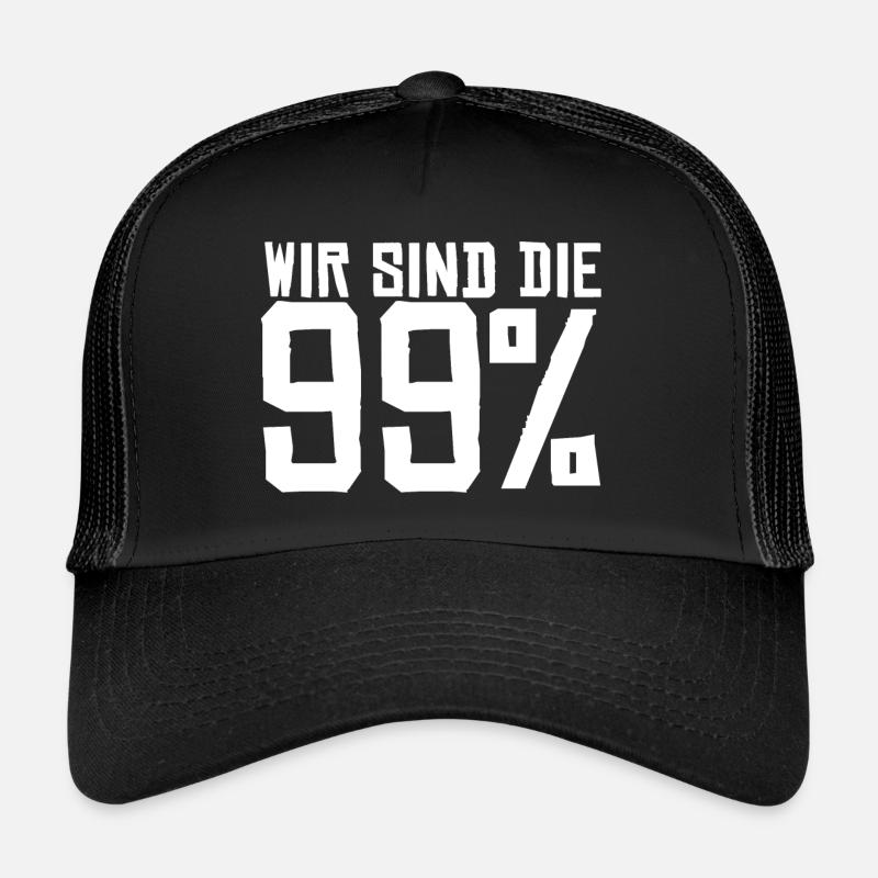 Nous sommes les 99 Casquette trucker 