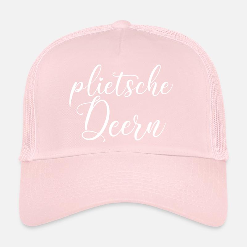 Plietsche Deern Plattdeutsch platt Spruch Sprüche Trucker Cap