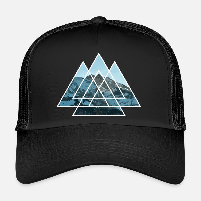 Dreieck Berge Trucker Cap