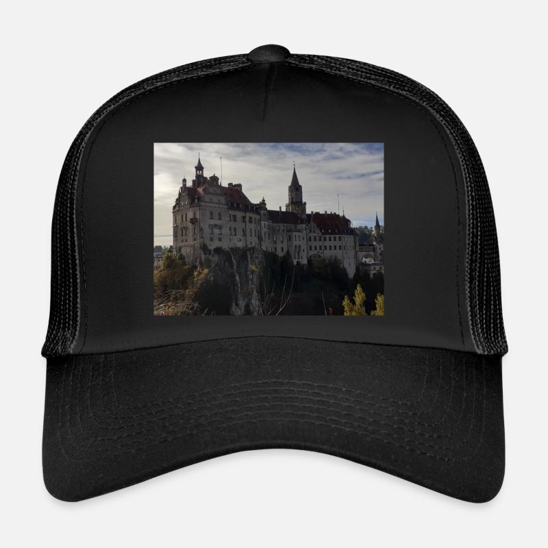 Schloss Sigmaringen - Trucker Cap - Schwarz/Schwarz