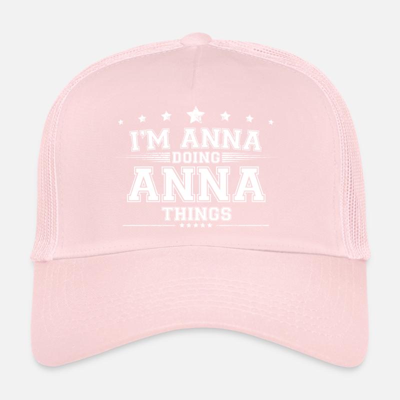 Anna Casquette trucker 