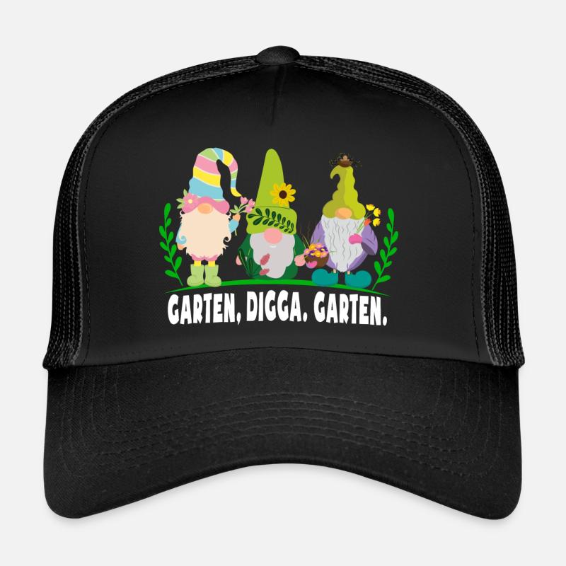 Garten, Digga. Garten. Gärtner Shirt Trucker Cap