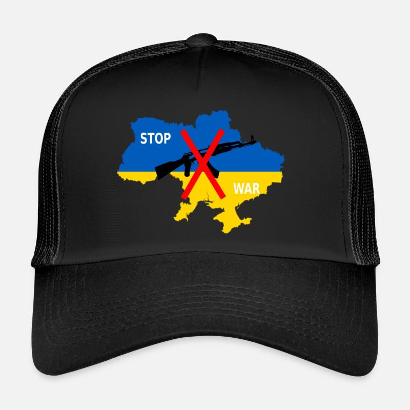 Support Ukraine, Ukraine - stop the war Trucker Cap