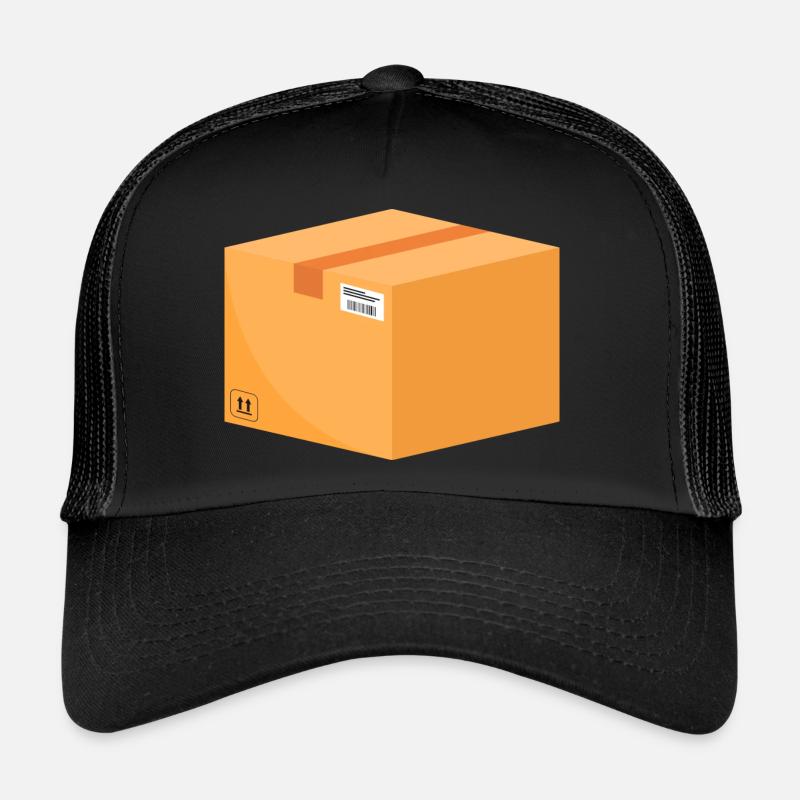 Paket Bestellung - Trucker Cap - Schwarz/Schwarz