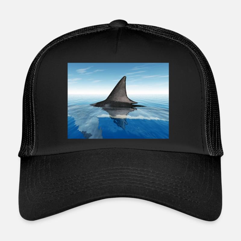 Grand requin blanc Casquette trucker 