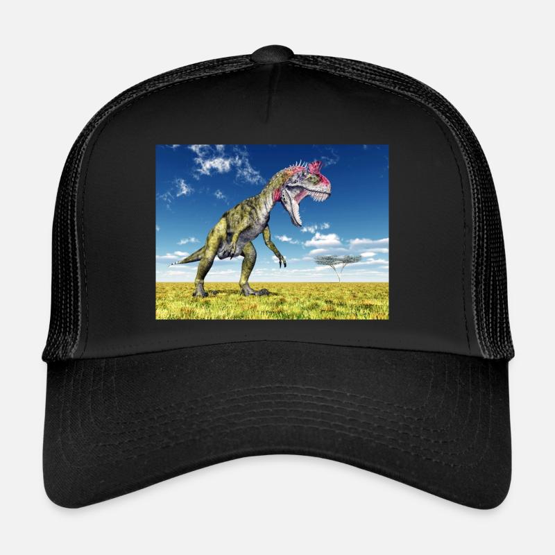 Dinosaure Cryolophosaurus Casquette trucker 