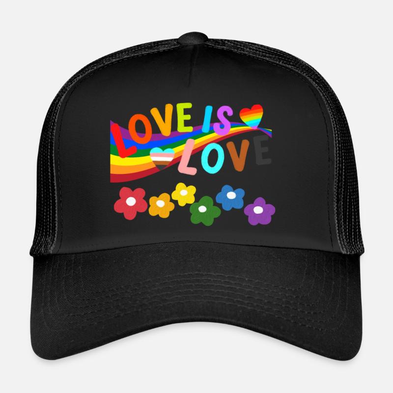 Pride - Trucker Cap - Schwarz/Schwarz
