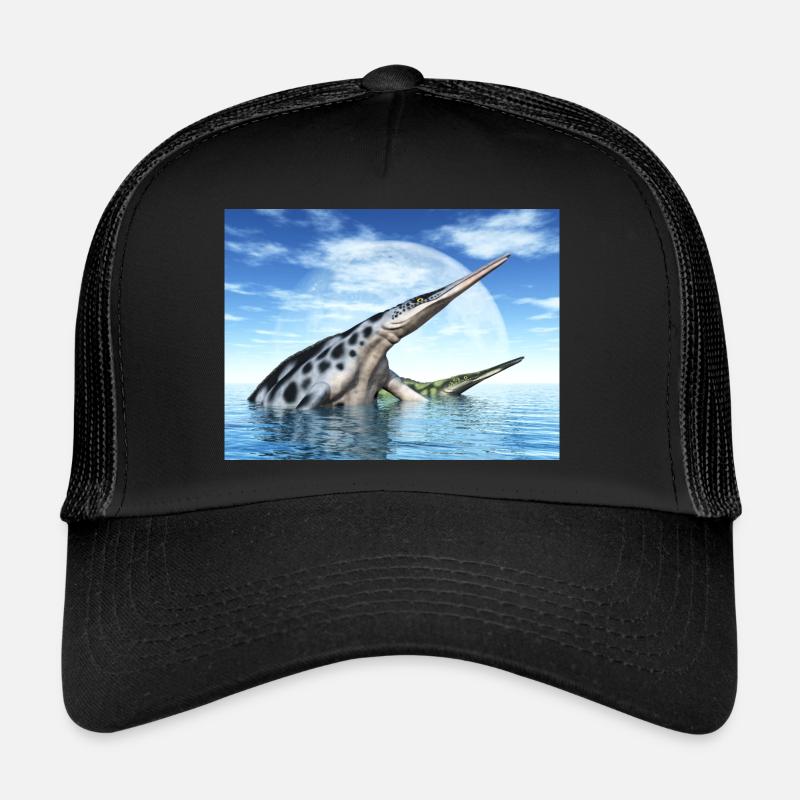Marine reptile Hupehsuchus Trucker Cap