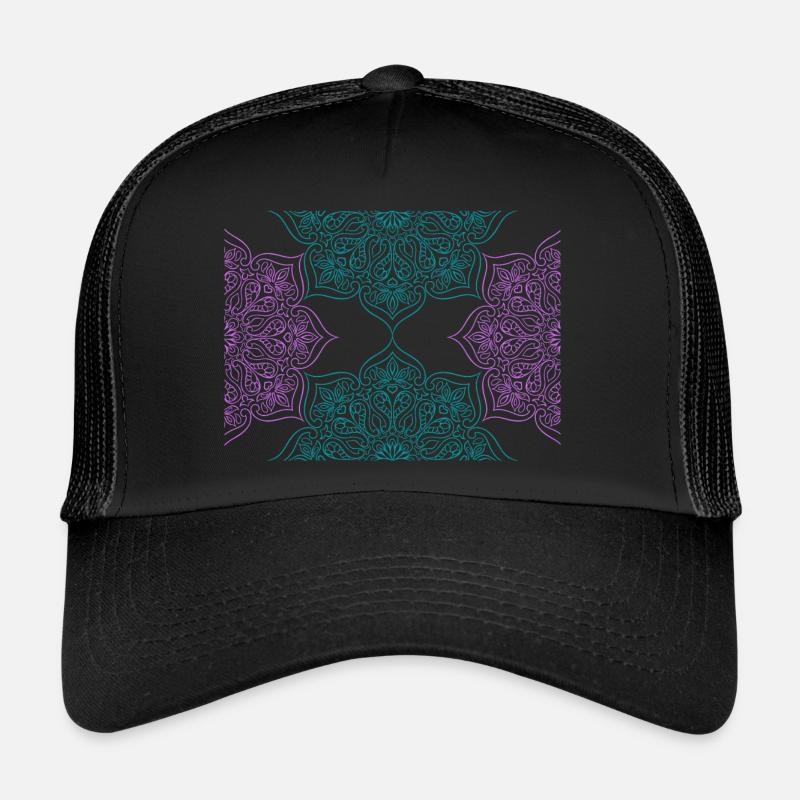ornament - Trucker Cap - Schwarz/Schwarz