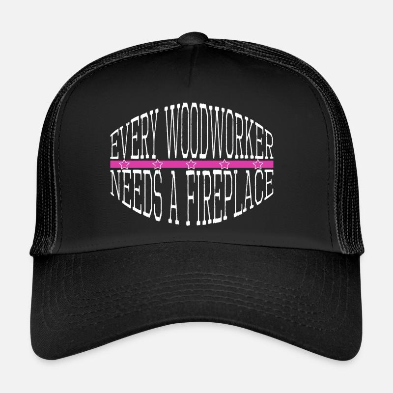 forestry tree feller john carpenter tshirts Trucker Cap