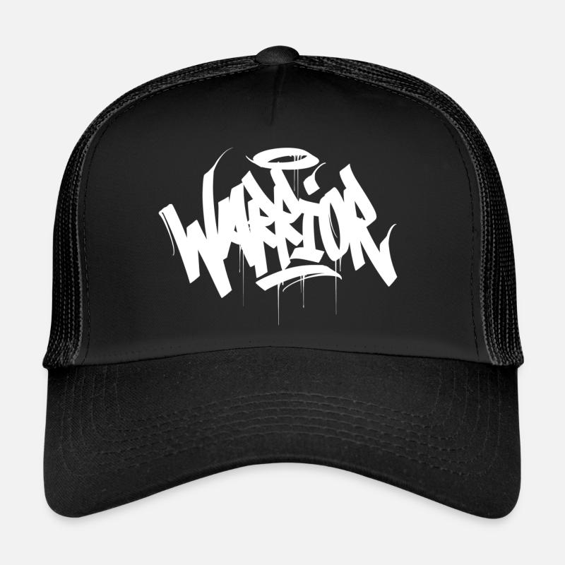 Krieger - Trucker Cap - Schwarz/Schwarz