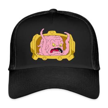 Teenage Mutant Ninja Turtles Krang Costume - Trucker Cap - black/black - Front