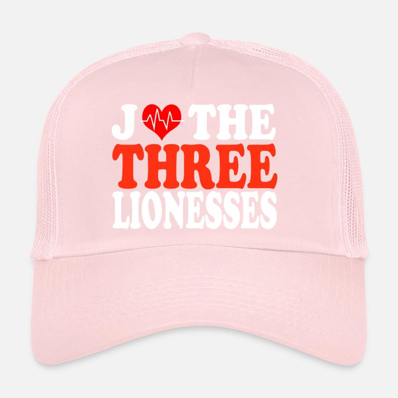 love three lionesses équipe angleterre de footbaIl Casquette trucker 