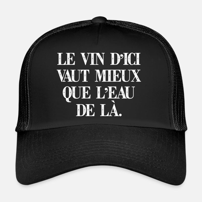 Le vin Casquette trucker 