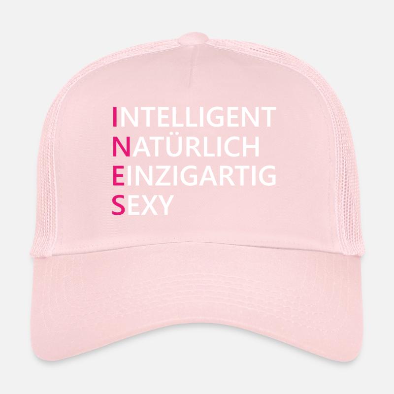 Ines Name Geschenk Trucker Cap
